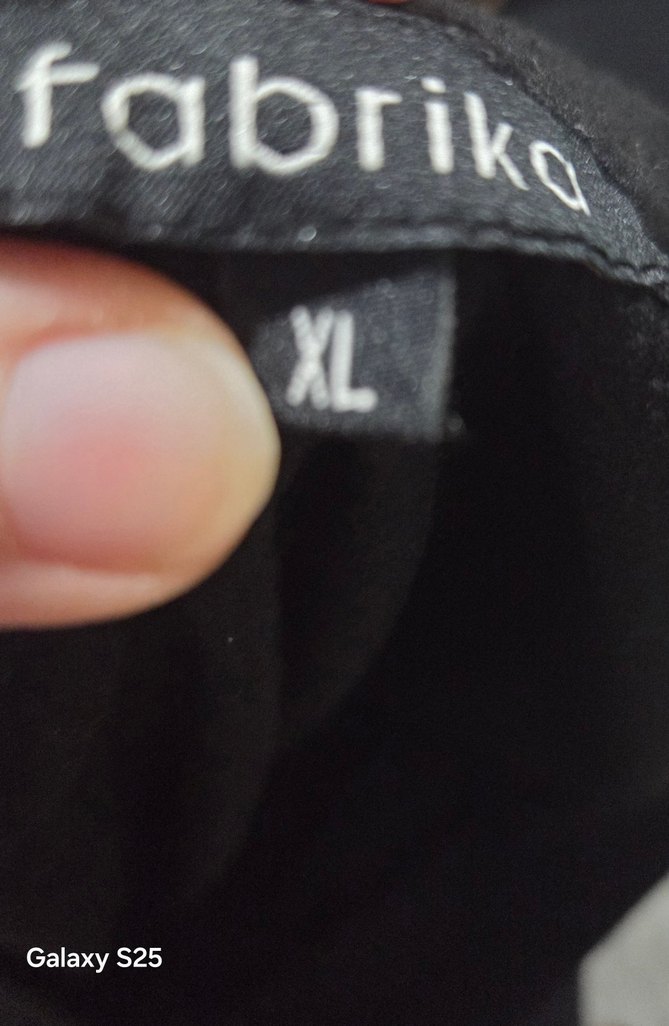 Siyah Penye Tşört - Görsel 4