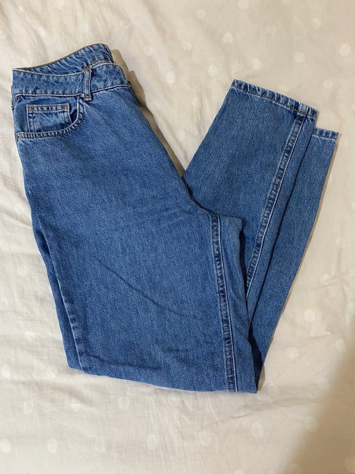 Mavi Kadın Mom Jean - Görsel 2