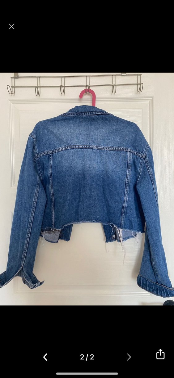 crop kot ceket - Görsel 2