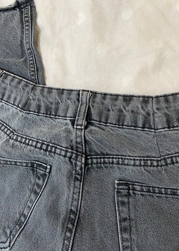 gri mom jean - Görsel 3