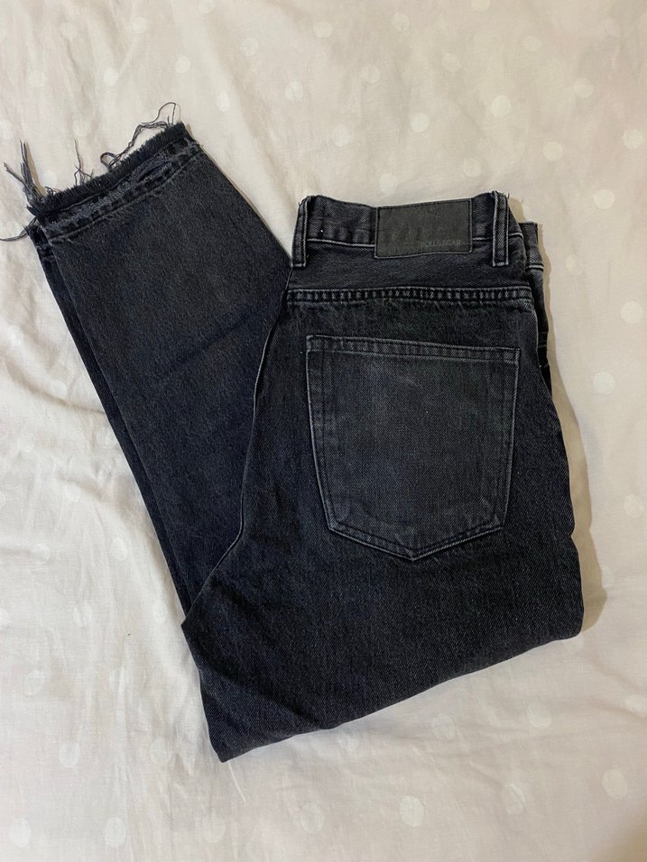 Pull&Bear paçası yırtıklı jean - Görsel 2