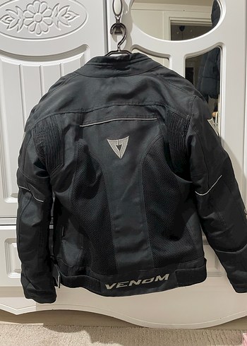 Deri Siyah Biker Ceket, Fermuarlı, motorcu ceketi - Görsel 3