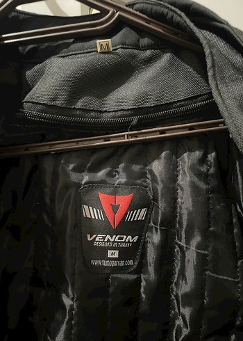 Deri Siyah Biker Ceket, Fermuarlı, motorcu ceketi - Görsel 2