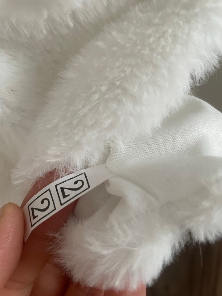 Kız Çocuk Beyaz Kürk Detaylı Bolero - Görsel 4