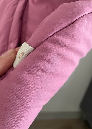 Kız Çocuk Pembe Peluş Detaylı Yelek - Görsel 2