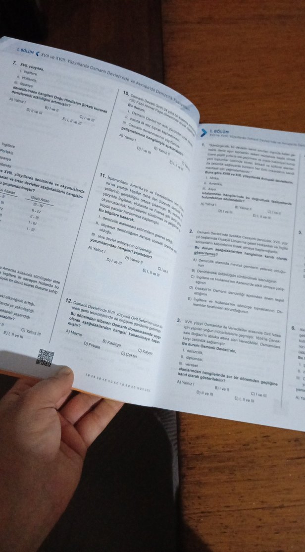MSB Tarih 11 Soru Bankası - Görsel 2