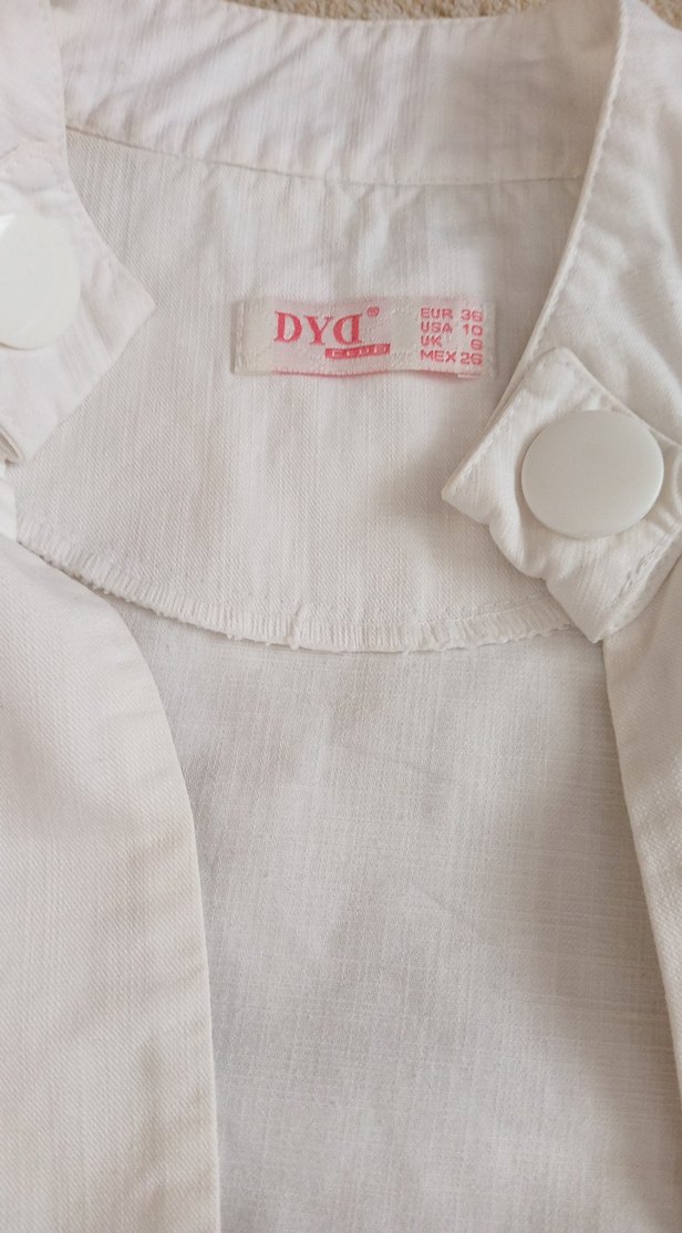 Kız Çocuk Beyaz Kısa Kollu Bolero - Görsel 2