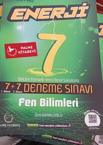 7. Sınıf Deneme Sınavı Kitabı