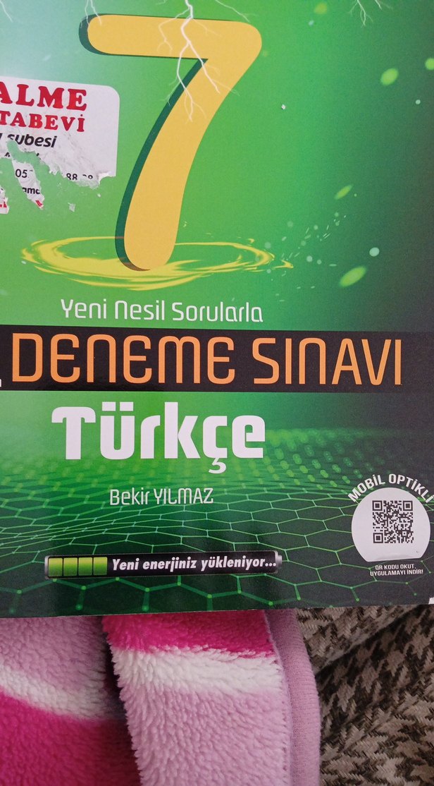 7. Sınıf Deneme Sınavı Kitabı - Görsel 4
