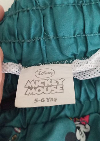 Disney Mickey Mouse 5-6 Yaş Turkuaz - Görsel 3