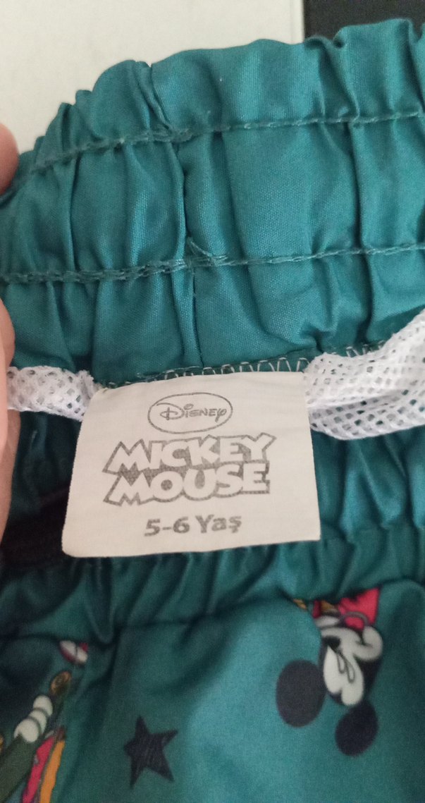 Disney Mickey Mouse 5-6 Yaş Turkuaz - Görsel 3