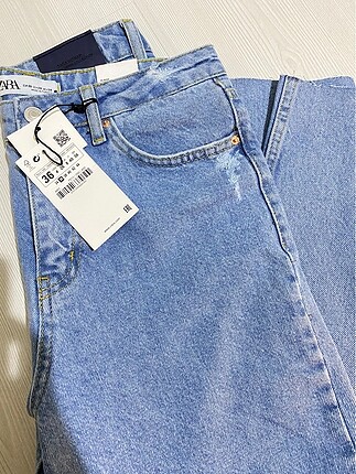 Zara Vintage Mavi + Zara Mom Füme