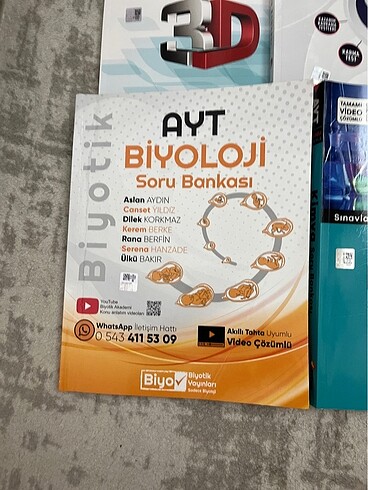 biyotik 3d aydın egzersiz apotemi fizik kimya biyo - Görsel 2