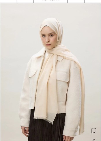 fresh scarfs ince pamuk vual şal - Görsel 5