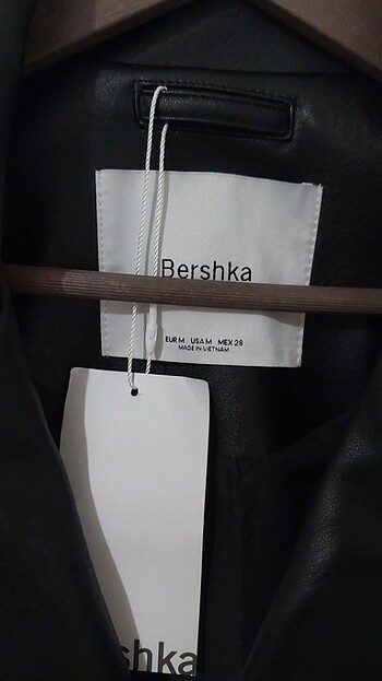 Bershka Deri trençkot