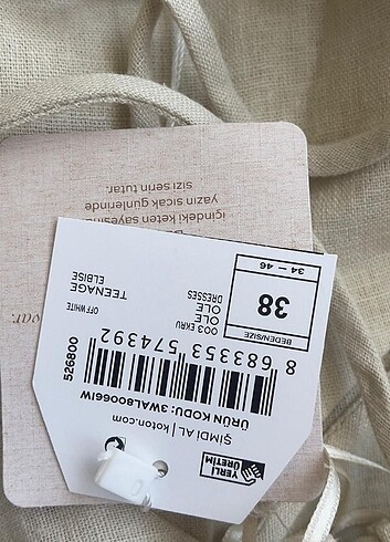 38 Beden Elbise