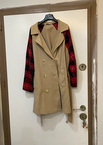 Camel Trençkot - Görsel 2