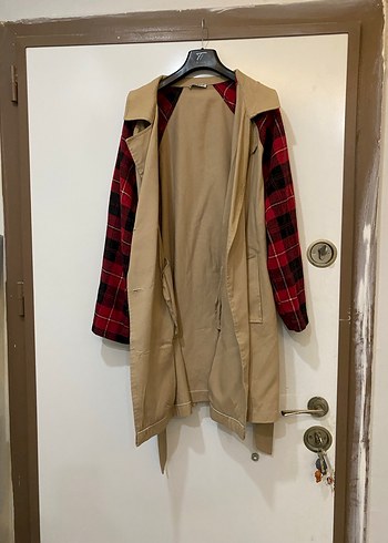 Camel Trençkot - Görsel 4