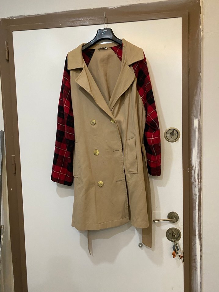 Camel Trençkot - Görsel 2