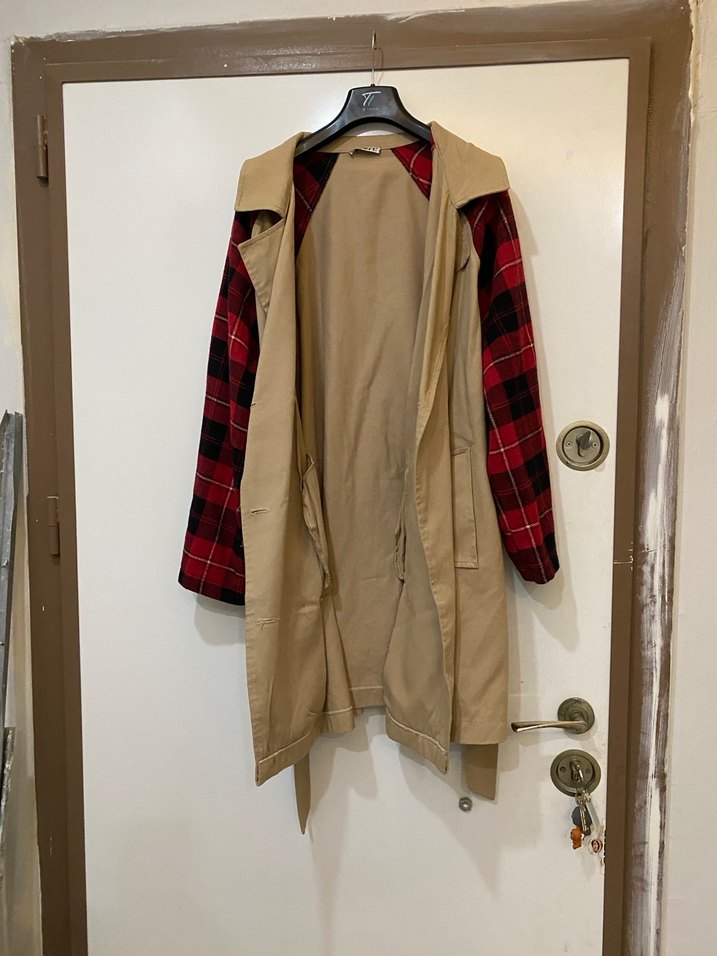 Camel Trençkot - Görsel 4