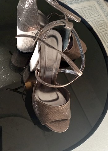 Platform Topuklu Kadın Abiye Ayakkabı - Görsel 3