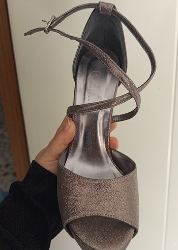 Platform Topuklu Kadın Abiye Ayakkabı - Görsel 4