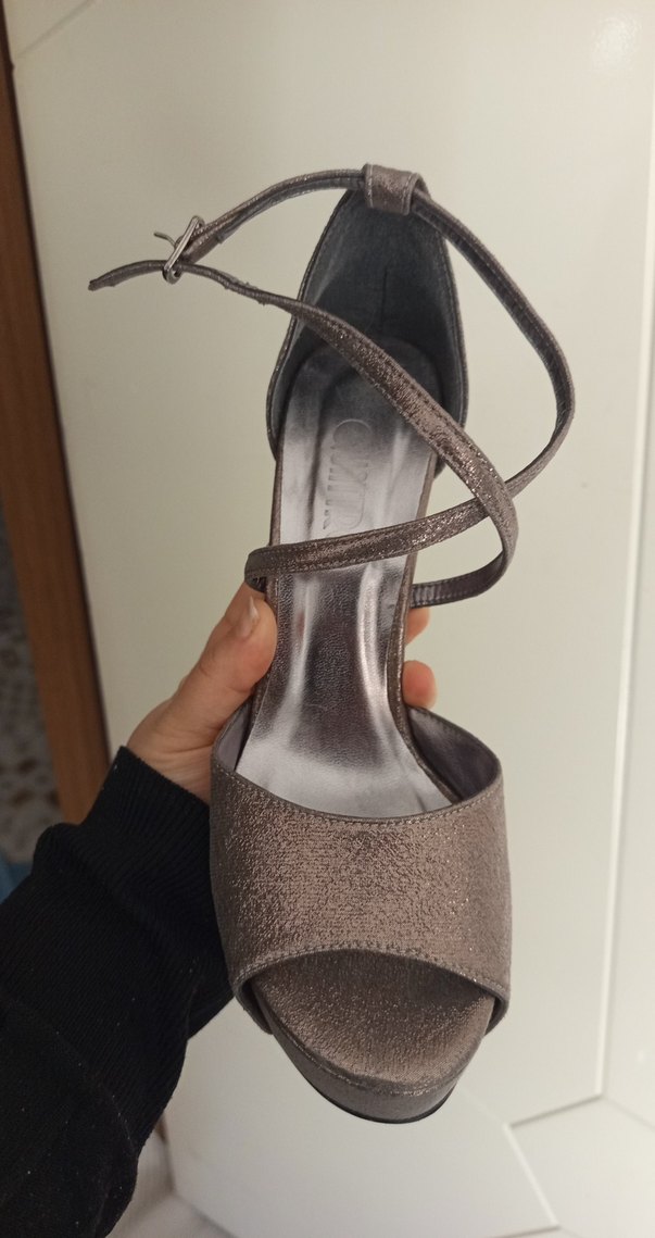 Platform Topuklu Kadın Abiye Ayakkabı - Görsel 4