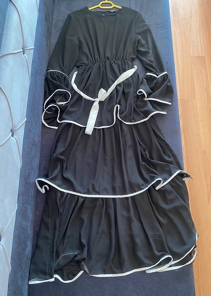 Şifon elbise - Görsel 2