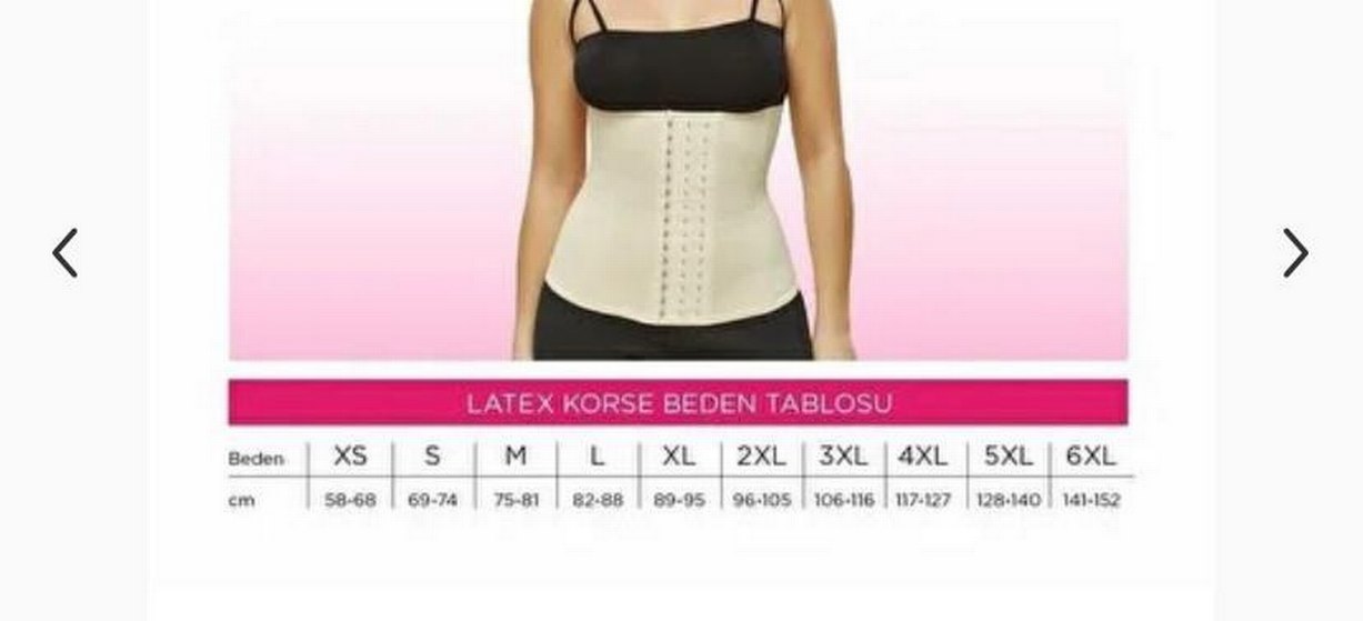 Bej Midi Göğüs Korsesi - Görsel 3