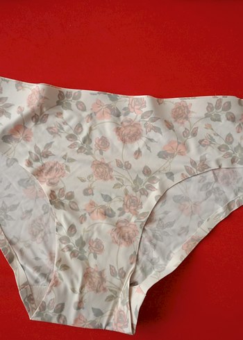 Bohem Tarz Pastel Çiçekli Sütyen Takımı Dikişsiz - Görsel 4