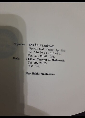  Beden Renk Envar neşriyat külliyat 