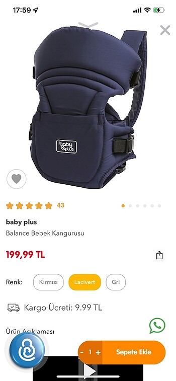 Baby plus kanguru