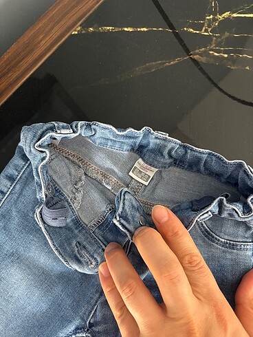 24-36 Ay Beden mavi Renk Kız bebek pantolon lcw