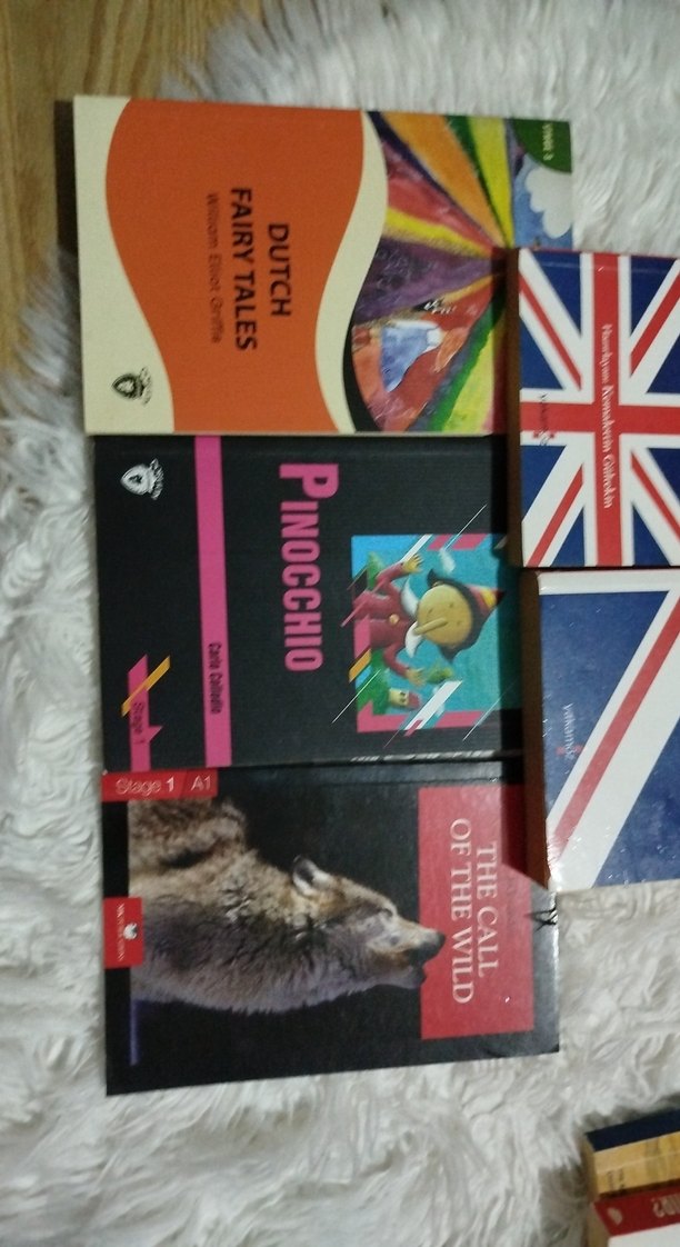 Yabancı Dil Kitapları Seti - Masallar ve İngilizce - Görsel 3