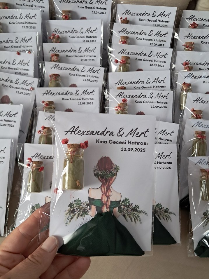 Bohem Tarz Kına Gecesi Hatırası - Görsel 2