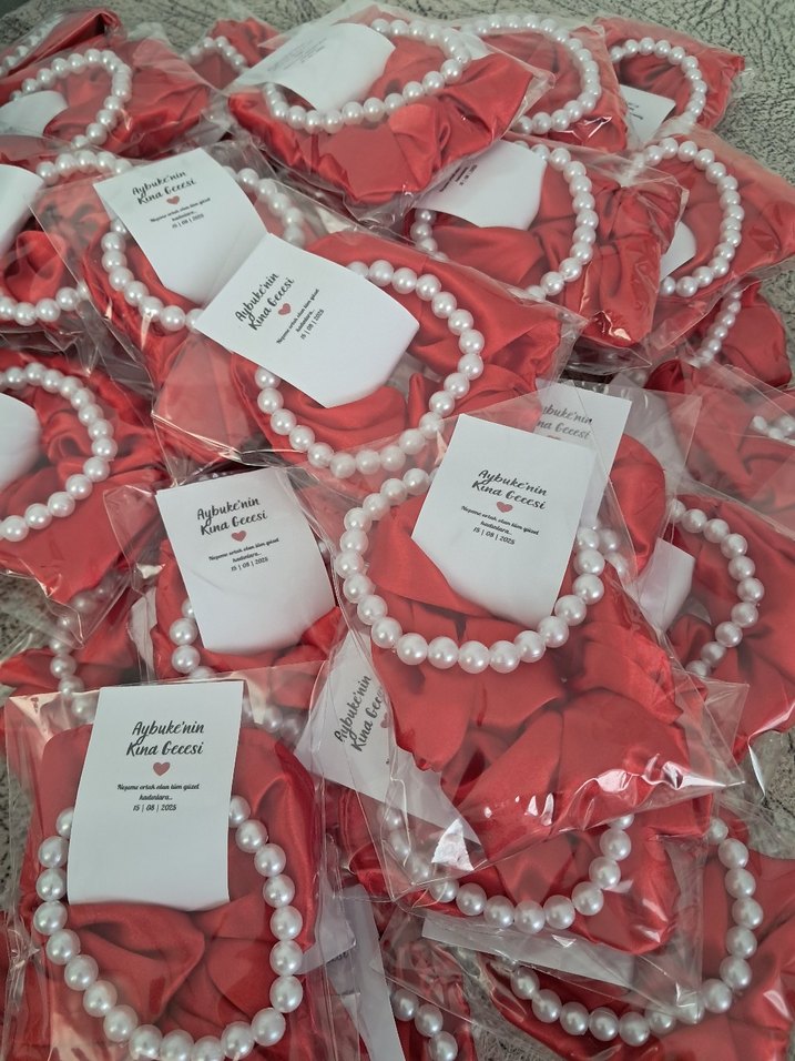 Necati İbrahim Temalı Kırmızı toka seti - Görsel 3