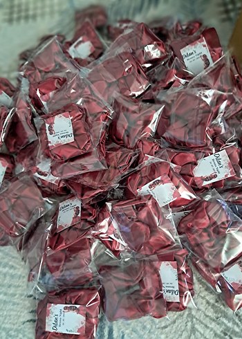 Bordo Düğün Gecesi tokası - Görsel 3