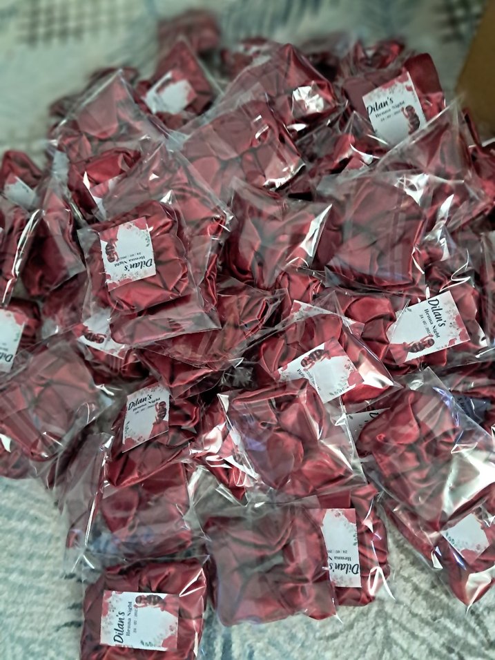 Bordo Düğün Gecesi tokası - Görsel 3