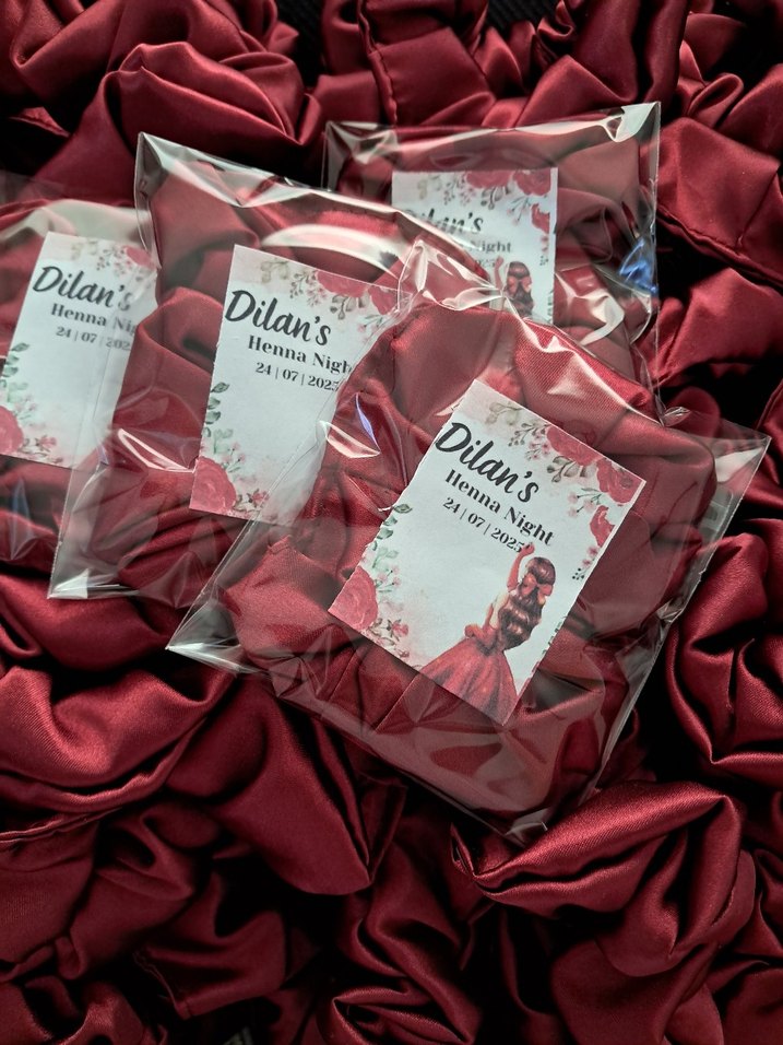 Bordo Düğün Gecesi tokası - Görsel 2