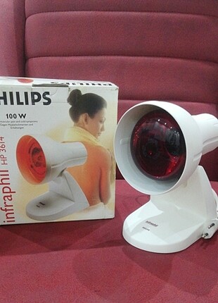 Beden kırmızı Renk Philips infraphil lamba