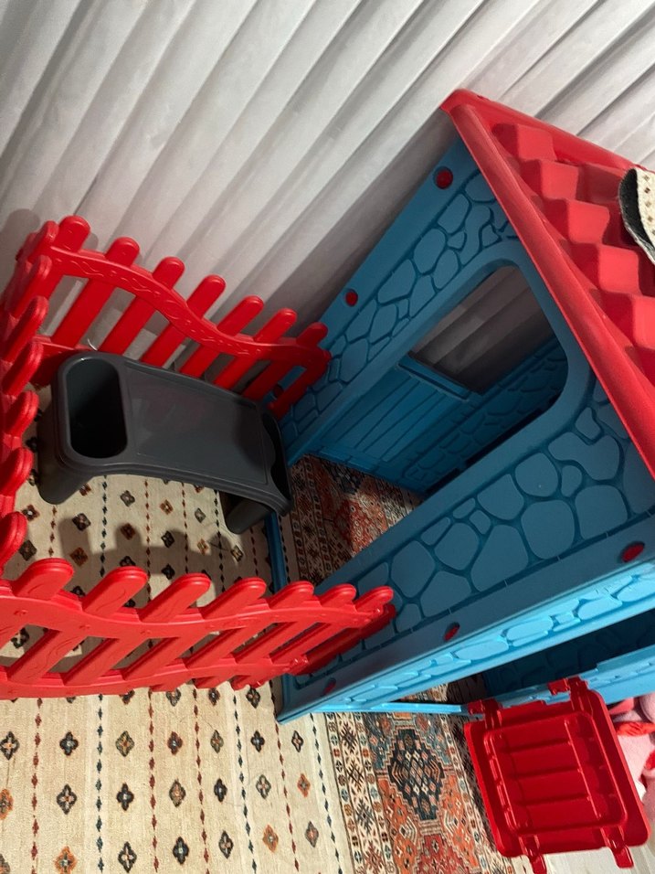 Çocuklar için renkli oyun evi - Görsel 4