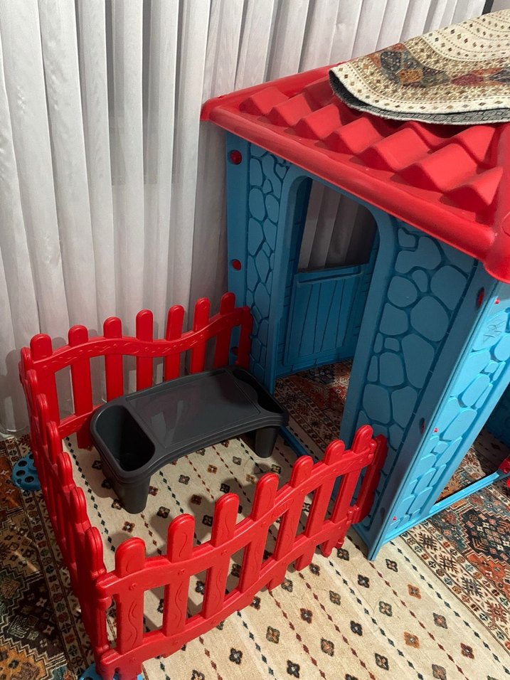 Çocuklar için renkli oyun evi - Görsel 2