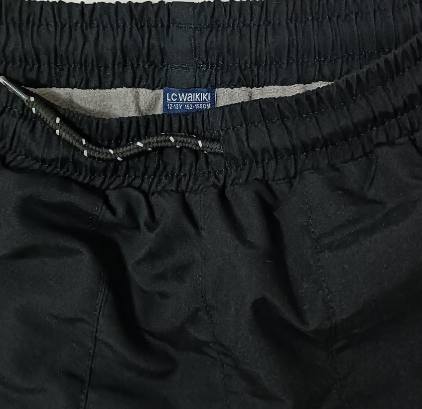 Siyah Erkek Çocuk Basic Pantolon - Görsel 3