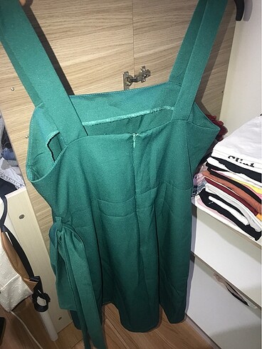 Diğer yeşil elbise kısa