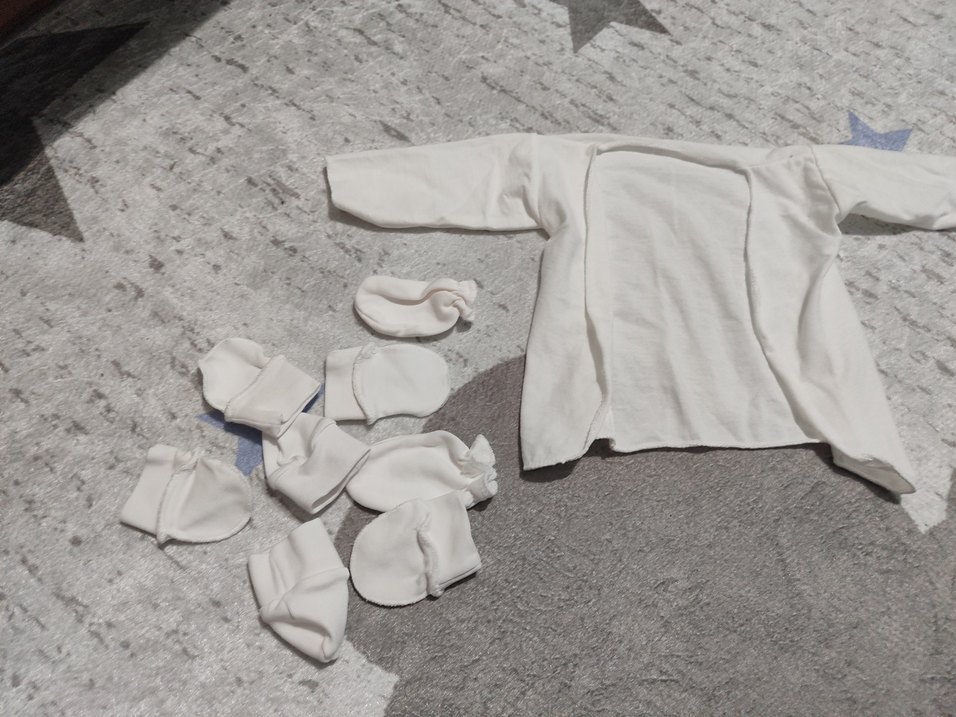 Düğmeli Kahverengi Baskılı Bebek Body - Görsel 2