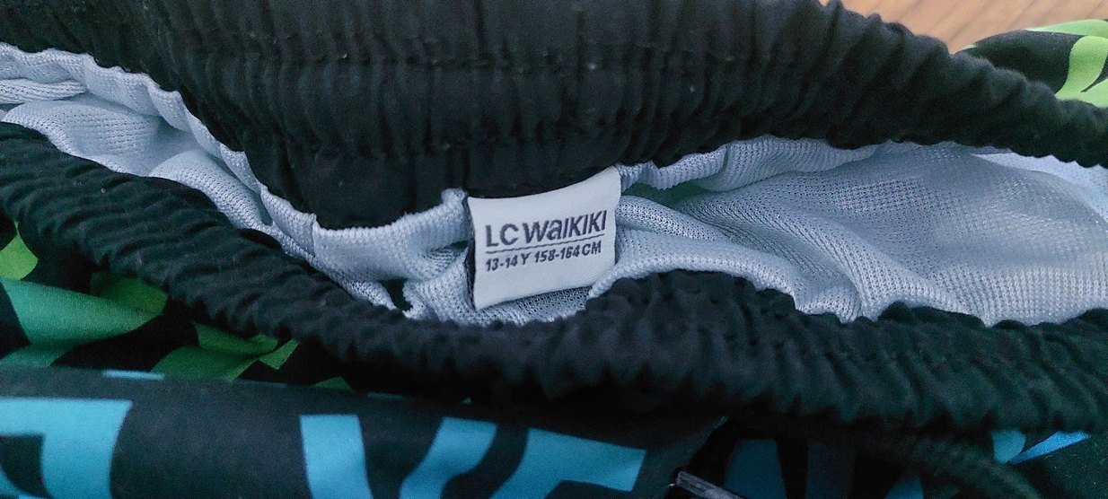 Mavi Baskılı Mini Erkek Deniz Şortu - Görsel 3