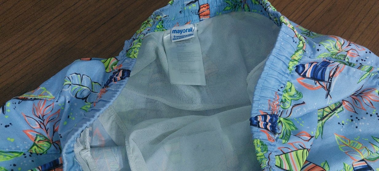 Renkli Baskılı Erkek Çocuk Mayo Şortu - Görsel 5