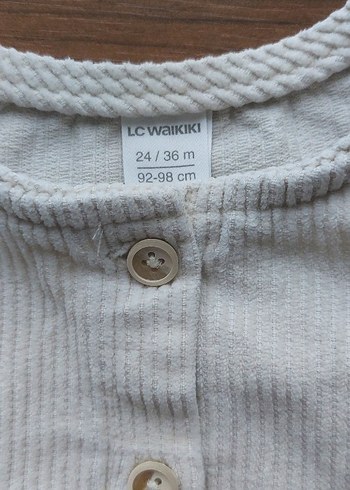 Gri Keten Kız Elbise Düğmeli Bohem Tarz - Görsel 5