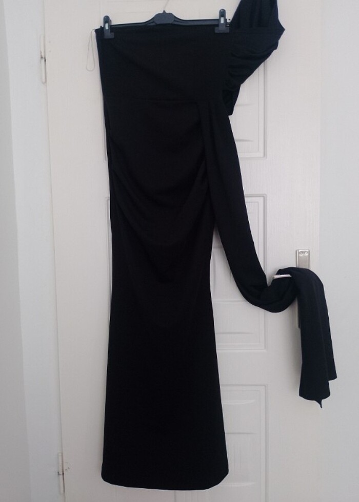 Straplez elbise  - Görsel 4