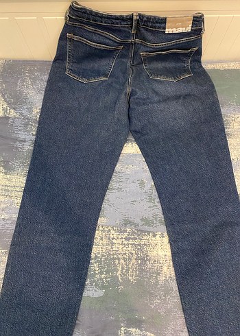 Kadın 27/29 beden Star Mavi Denim Pantolon - Görsel 4